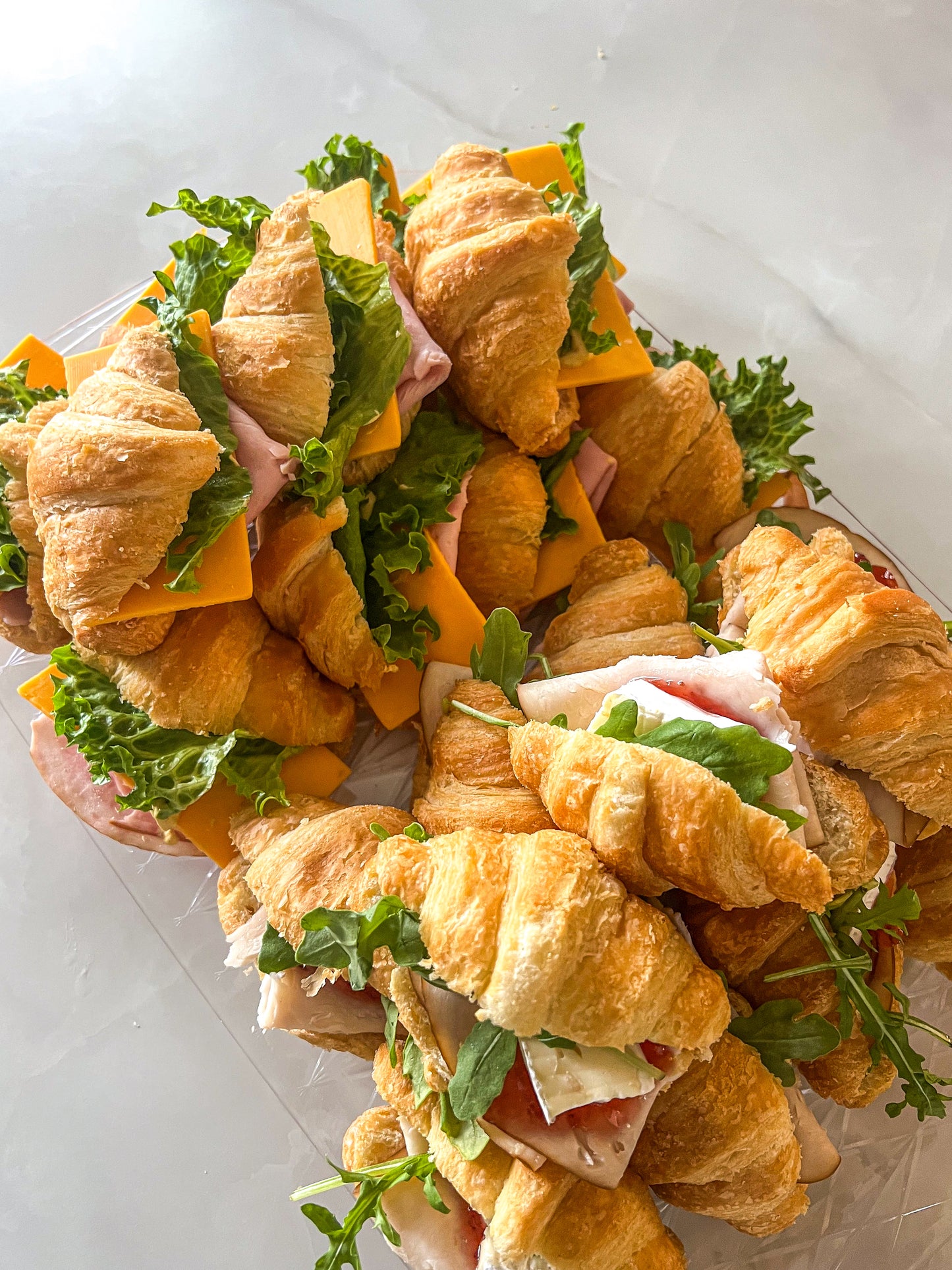 Mini Croissant Sandwich Tray