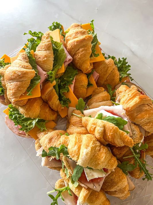 Mini Croissant Sandwich Tray